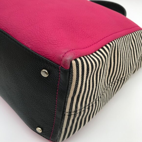 Kate Spade Pink Pebbled Leather Cobble Hill Hayley Tote Bag - Picture 9 of 11